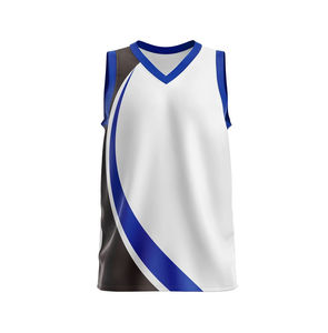 Maillot de basketball personnalisé 2026 pour adultes – 100 % polyester, séchage rapide, respirant, imprimé, couleurs et tailles personnalisables numériquement - Product Image 1