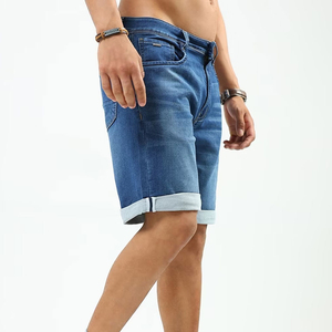 Pantalones Cortos de Mezclilla Personalizados de Alta Calidad con Botones y Estampado Personalizado, Estilo Urbano, MOQ Bajo - Product Image 4
