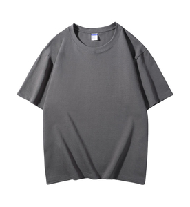 Blank <b>Box</b> Tee Tshirt <b>Drop</b> Shoulder Boxy Fit Crop TShirt Oversized Heavyweight T-Shirt Men - Product Image 5