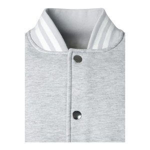 Chaqueta de invierno tipo varsity más vendida de 2024, de alta calidad, con cuerpo de lana, mangas de cuero, bordado plano de chenilla personalizado y diseño delgado. - Product Image 4