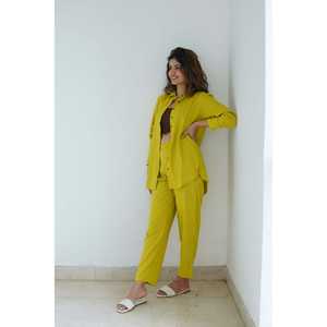 Ensemble coordonné vert néon pour femme, taille S, soldes, marque - Product Image 5