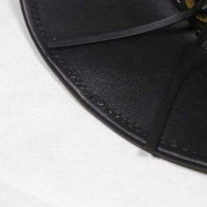 Sombrero de Vaquero de Cuero, Estilo Occidental, para Montar al Aire Libre, Protección Solar, Transpirable, Ajustable, Vintage, Hecho a Mano, Calidad Premium - Product Image 4