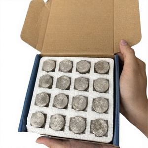 Bloques de Pulido de Pisos de Concreto HGP, 16 Piezas, Aleación de Alta Resistencia, 10 mm de Diámetro, 14 mm de Grosor, para Pulido Rugoso y Eliminación de Residuos de Epoxi - Product Image 1