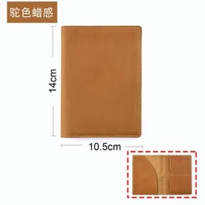 RFID Blocking Genuine Leather <b>Passport</b> Holder Slim Travel <b>Wallet</b> Full Grain Leather <b>Passport</b> Case Bulk Wholesale LPH-0303 - Product Image 2