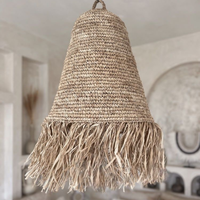 Vietnam Lieferant Seegras Lampen schirm Großhandel Pendel leuchte für die Dekoration im Wohnzimmer Dekor asiatischen europäischen Design-Stil