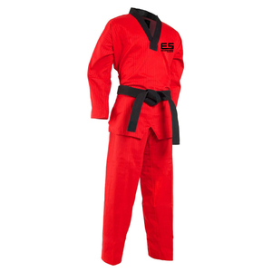 Nuevo Uniforme de Taekwondo de Diseño Personalizado, Venta Directa de Fábrica, 100% Algodón, Transpirable y de Secado Rápido, al por Mayor - Product Image 1