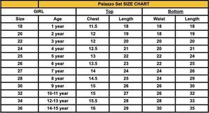 Ensemble palazzo pour enfants en soie Chinon de qualité supérieure avec broderie et dupatta en tulle – Tenue de fête et de mariage - Product Image 5