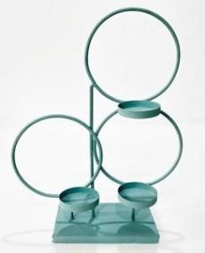 MODEWRN ART - Portavelas Decorativo de Metal Refinado para el Hogar - Product Image 6