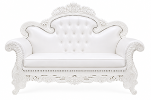 Wholesale Wedding Bridegroom Crown <b>Sofa</b> Hot Selling Wedding Throne Loveseat Glamorous Wedding Reception Stage Gold <b>Sofa</b> Canada - Product Image 6
