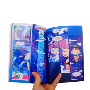 Impression <span class=keywords><strong>de</strong></span> Livres <span class=keywords><strong>Manga</strong></span> Anime B2B Personnalisée pour Adultes et Enfants, Inspirée des Comics Japonais - Product Image 2