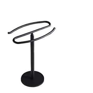 Skies Trader Polished Chrome Round Towel <b>Ring</b> Wall Mounted Stainless Steel Bathroom <b>Hand</b> Towel <b>Holder</b> Circular Hanger Rack Rail - Product Image 3