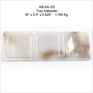 Bandeja Rectangular Moderna de Mármol Hecha a Mano en India, Decoración de Lujo para Fiestas, Colección Premium para Hogar y Hotel, Venta al Por Mayor - Product Image 4