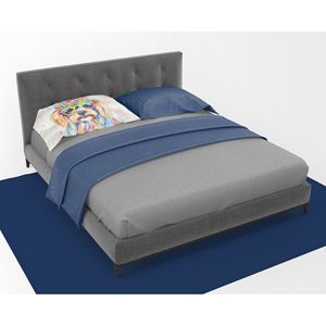 Yorkshire Terrier Hippie Dawg ilustraciones decorativas funda de almohada estándar ligera súper suave funda de cojín de fácil cuidado - Product Image 3