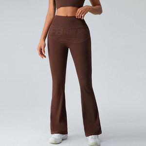 Nuevos Leggings de Yoga a Cuadros con Cintura Alta y Diseño Acanalado, Transpirables, para Mujer, Sexy, para Fitness y Deporte, con Diseño y Logotipo Personalizados, OEM - Product Image 5