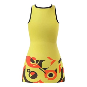 Tenue de sport professionnelle pour femmes en tissu extensible flexible, idéale pour l'entraînement quotidien, les tournois, le jeu, le maillot de sport, uniforme de tennis - Product Image 3