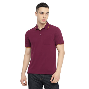 Summer Friendly Men's <b>White</b> Solid Color Short Sleeve <b>Polo</b> Shirt Casual Knitted Cotton Slim Fit Casual Men <b>Polo</b> Shirts - Product Image 3