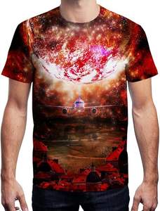 Eleve su armario con la camiseta de poliéster Ultimate Comfort para hombre sublimación de alta calidad - Product Image 2