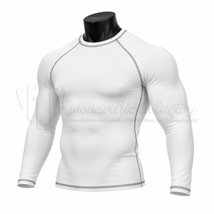 Camiseta de Compresión de Manga Larga para Hombre, Personalizada al por Mayor, para Entrenamiento, OEM ODM, Ropa Deportiva, Ropa de Fitness - Product Image 3
