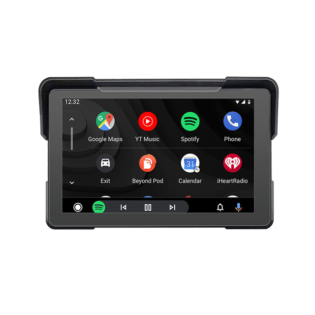 Motorcycle Smart Touch Display with Wireless CarPlay Android Auto Bluetooth 5.0 Linux Multimedia System