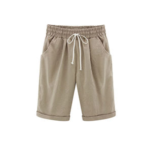 Shorts de jogging athlétiques personnalisés en coton pour femmes, imprimé décontracté, pour fitness et entraînement en salle de sport 2026 - Product Image 1