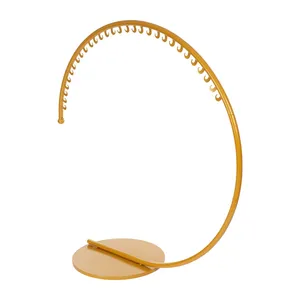 Minimalist Round Metal Clothing <b>Rack</b> with Rotating Design for Dresses Standing Type Space Saving Organizer 100x70CM - Product Image 2