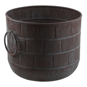 Macetas Vintage con Acabado Antiguo, Diseño Decorativo, Puedes Agregar Plantas Artificiales, Incluye Varillas de Flores Artificiales o Agrega Plantas, Decoración Metálica - Product Image 1