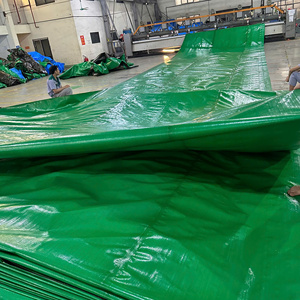 Bâche en PE verte imperméable très résistante, grande capacité, taille et couleur personnalisées, couverture extérieure - Product Image 1