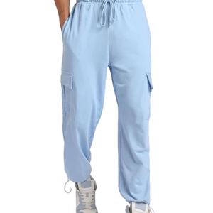 กางเกงวิ่งขายาวสำหรับผู้ชายทรงหลวมโอเวอร์ไซส์โลโก้ตามสั่ง - Product Image 3