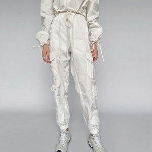 Conjunto de Chaqueta Cortavientos de Lujo para Mujer a Precio de Fábrica, Traje Deportivo de 2 Piezas Personalizado con Color Elegante, Conjunto de Chaqueta Cortavientos de 2 Piezas - Product Image 2