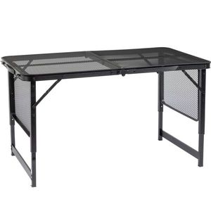 Tavolo da Picnic Portatile 4.7 FT con Altezza Regolabile, Gambe Quadrate in Alluminio, Pieghevole e Riponibile, per Palestra, Fattoria, Esterni, Parco, Hotel - Product Image 2