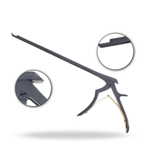 เครื่องมือผ่าตัดกระดูกสันหลัง เซรามิก โบน อีเจ็คติ้ง เคอร์ริสัน รอนเจอร์ ขนาด 10 นิ้ว 250 มม. สำหรับตัดกระดูกและใช้ในการผ่าตัดลามิเนคเต็มชั้น - Product Image 1