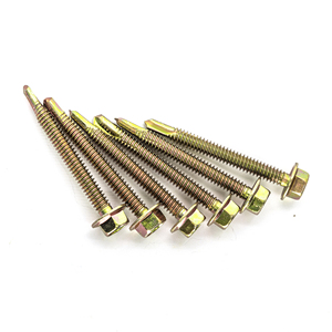 PDC Class 8 Carbon Steel Hex Head Self-Drilling <b>Screw</b> Standard Thread <b>Galvanized</b> Zinc Coating Inch Measurement Customizable - Product Image 6