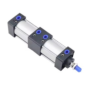 SCT Type Multi-Position Pneumatic Air Cylinder Double Acting Compact Air <b>Actuator</b> for Industrial Automation - Product Image 2