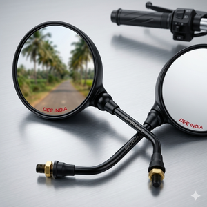 Espejo Retrovisor para Motocicleta, Izquierdo y Derecho, para CT100 |   Juego de Espejos Laterales, Repuesto OEM - Product Image 3