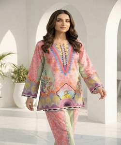 ชุดเซ็ตผ้าฝ้ายพิมพ์ลายดิจิทัลสไตล์โมเดิร์น สำหรับใส่ทุกวัน ฟรีไซส์ ดีไซน์ใหม่ล่าสุด ราคาขายส่ง เสื้อผ้าสไตล์ชาติพันธุ์ - Product Image 3