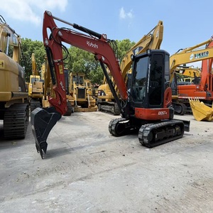 Mini-excavatrice Kubota KX057-4 en bon état, moteur, pompe, boîte de vitesses, roulement - Product Image 6