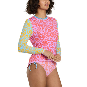 T-shirt de compression haute qualité pour femme, idéal pour l'entraînement en salle de sport, nouvelle collection 2026, coupe ajustée, protection anti-UV pour femme, faible MOQ - Product Image 6