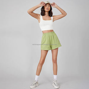 Top Corto Casual de Verano 2026 de Nardon Apparel para Mujer, sin Mangas, Transpirable, con Cintura Plisada y Cordón Ajustable, Estilo Spice Girl - Product Image 1