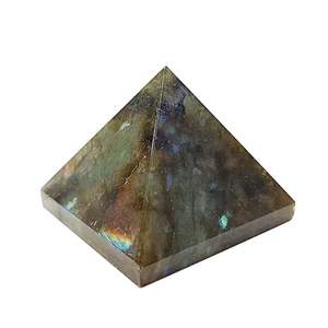 Hot Selling High Quality Natural Soha Agate Labrodite Fleshy <b>Crystal</b> Rectangle Gemstone Love Handmade Chinese New <b>Year</b> - Product Image 1