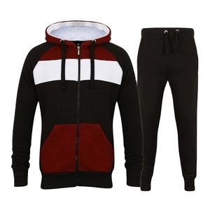 Conjunto Deportivo Personalizado para Hombre, 100% Algodón, Dos Piezas, Sudadera con Capucha y Pantalones, Corte Ajustado, Estampados Modernos para Invierno - Product Image 1