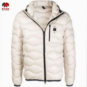 Chaqueta Acolchada de Diseño Personalizado para Hombre, con Logotipo Personalizado, Cierre de Cremallera, Tejido Transpirable y Cómodo, Ropa Casual - Product Image 4