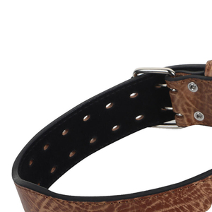 Commercial Grade Weightlifting Leather Belt Gym <b>Training</b> Powerlifting Support <b>Strength</b> Workout Fitness Equipment Gear - Product Image 4