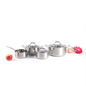 Amazingly Crafted By KHOOSI OVERSEAS Stainless Steel Casserole With Glass Lid for Kitchen Dining and Catering - Product Image 5