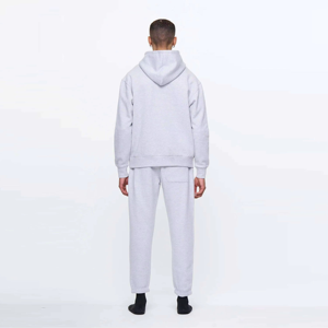 Chaqueta Deportiva de Invierno para Hombre, con Capucha y Cremallera Completa, Transpirable, de Forro Polar Térmico, Conjunto Deportivo de Dos Tonos para Entrenamiento Atlético - Product Image 2