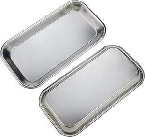 ถาดเหล็กตาข่ายคุณภาพสูงแบบใช้ซ้ำได้ ใช้พลังงานด้วยมือ ไม่มีฝาปิด ถาดผ่าตัดระดับมืออาชีพสำหรับใช้ในโรงพยาบาล - Product Image 4