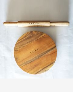 Classic Wooden <b>Rolling</b> <b>Pin</b> Smooth Finish Dough Roller for Home Kitchen Bakery Fondant Pastry Preparation - Product Image 5