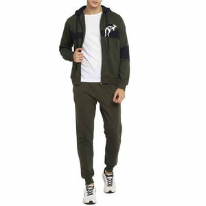 Tenues Chaudes pour Femmes et Hommes – Ensembles de Vêtements Automne-Hiver – Survêtements Chauds à Col Montant et Fermeture Éclair – Sweat-shirts pour Hommes - Product Image 4