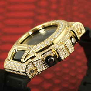 Hip Hop Iced Out Moissanite Watch For Men VVS1 Diamond <b>Automatic</b> Movement Luxury Wristwatch With Gift Box - Product Image 2