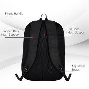 Best Breathable Premium Quality Lightweight Best Supplier Comfortable Zipper Closure Shoulder <b>Strap</b> Custom Logo School Back Pack - Product Image 5