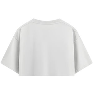 Camiseta Deportiva de Manga Corta para Hombre, Cuello Ancho, Algodón Orgánico, Transpirable, Ecológica, con Impresión de Logotipo Personalizado, Venta al Por Mayor - Product Image 3